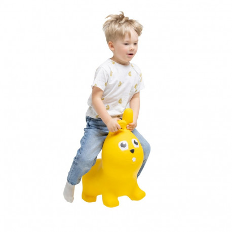 Gerardo's Toys Jumpy hüppeloom Jänes pakendis, kollane