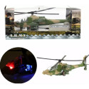 Sõjaväe helikopter valgusega 18 cm