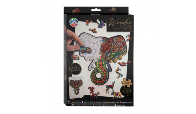 Moxy puidust pusle Elevant 132 tk