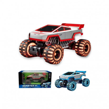 Puldiauto 4x4 Monster Truck 1:16 valgusega