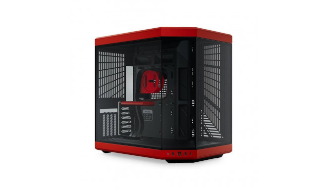 HYTE Y70 Midi Tower Black, Red