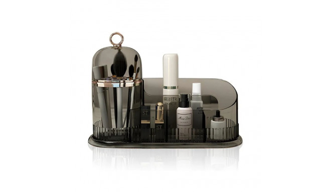 Goodbuy Large Smoky Black Makeup Brush Box