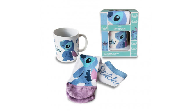 Coriex Stitch gift set - mug with socks set