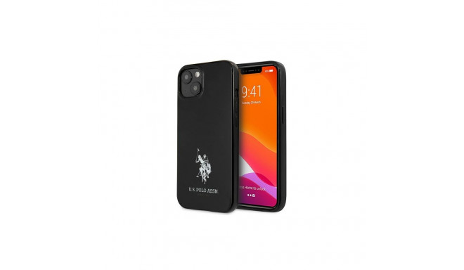 US Polo USHCP13MUMHK iPhone 13 6,1" czarny|black hardcase Horses Logo