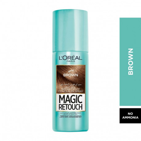 L ́Oréal Magic Retouch Instant Root Concealer Spray - sprei, mis katab võrseid 75 ml - Pruun