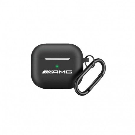 AMG AMAP2RBK AirPods Pro 2 cover czarny|black Silicone White Logo