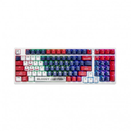 Klawiatura mechaniczna A4TECH BLOODY S98 USB Sports Navy (BLMS Red Plus Switches)