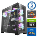 INTOP AQUA Ryzen 5 7600X 32GB DDR5 1TB SSD M.2 NVME RTX5060Ti 16GB no-OS