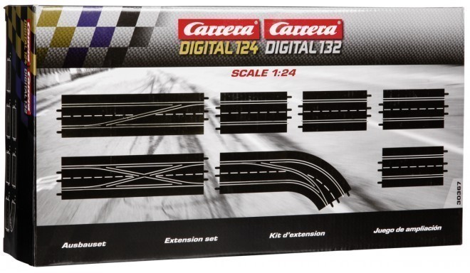 Carrera Digital 124/132 sõidurajatarvik Pikenduste komplekt (30367)