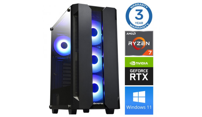 INTOP Ryzen 7 5700X 16GB 500SSD M.2 NVME+2TB RTX3050 8GB WIN11
