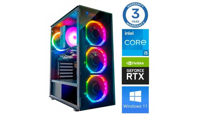 INTOP i5-12400F 32GB 500SSD M.2 NVME RTX5060Ti 8GB WIN11Pro