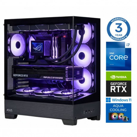INTOP AQUA i7-14700F 16GB DDR5 1TB SSD M.2 NVME RTX5060 8GB WIN11