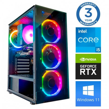 INTOP i5-12400F 16GB 250SSD M.2 NVME RTX5060 8GB WIN11Pro