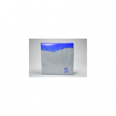 Salvrätik hall 33x33cm 50tk/pk 3-kihiline