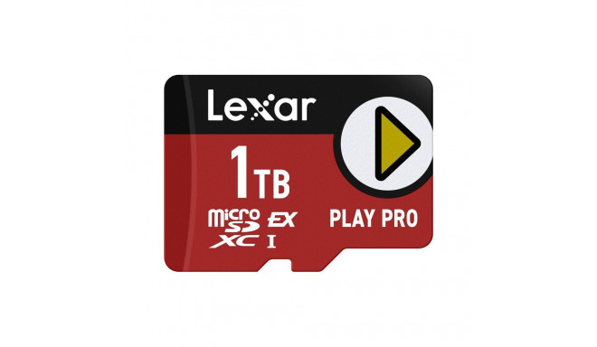 Lexar microSDXC Express PLAY Pro Express 7.1, R900/W600 C10 U3 UHS-I (V30) 1TB