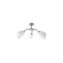 Activejet Classic chandelier pendant ceiling lamp NIKITA nickel triple 3xE27 for living room Activejet Classic chandelier pendant ceiling lamp NIKITA nickel triple 3xE27 for living room