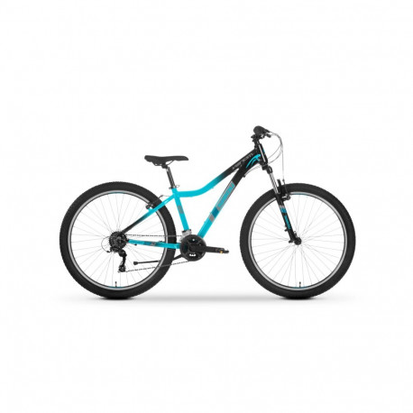 Noorte jalgratas TABOU Venom 1.0 W, 26" must-türkiis, 10-12 a