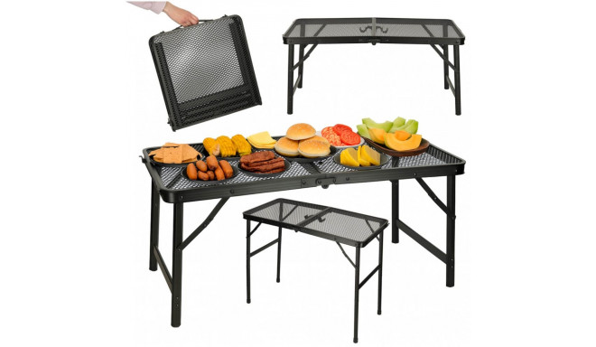 LUARO turismilaud telkimislaud 80 x 40 x 66 x 37 cm kokkuklapitav laud 80 x 40 x 66 x 37 cm