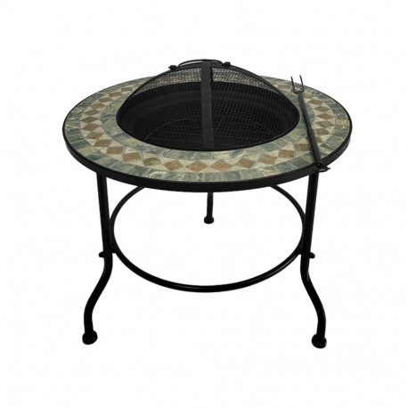 Fire pit MOSAIC D90xH50cm