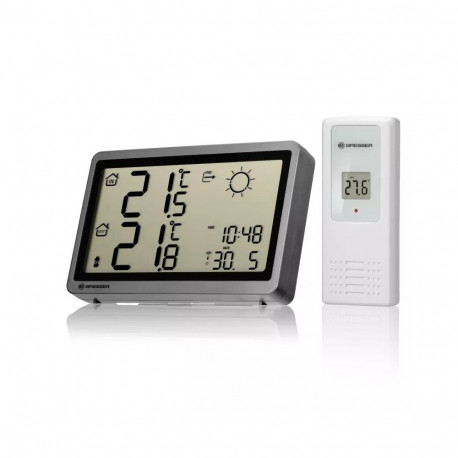 BRESSER Home Weather Station MeteoTemp HZ anthracite