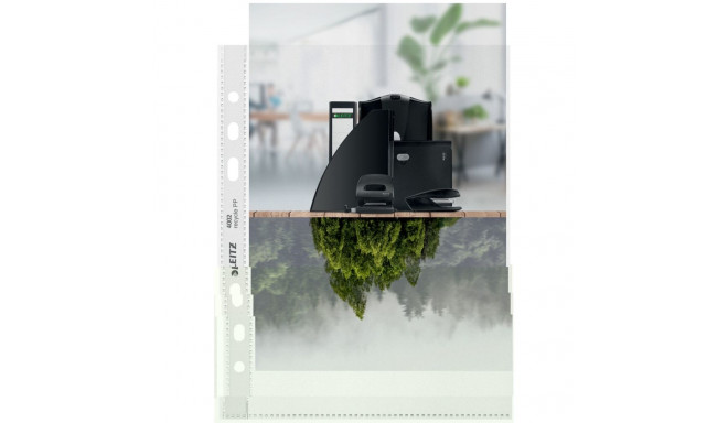Covers Leitz Black Transparent polypropylene Plastic