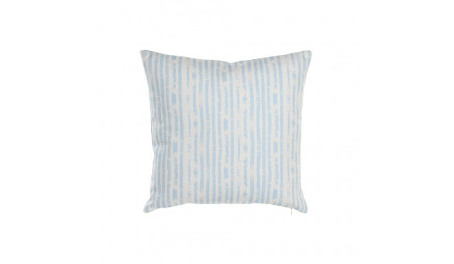 Padi DKD Home Decor Triibud Sinine Valge 45 x 15 x 45 cm Vahemere
