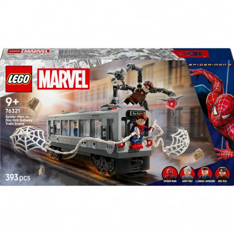 76321 Marvel Super Heroes Spider-Man vs. Doc Ock: Showdown in der U-Bahn