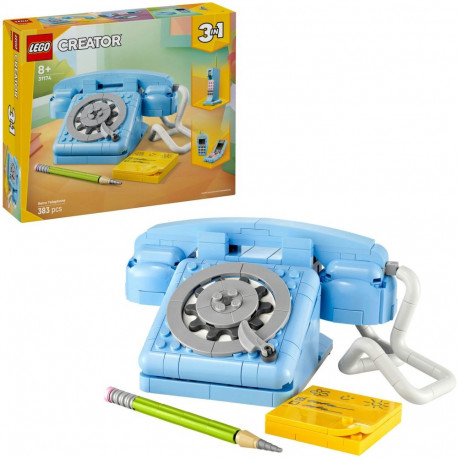 LEGO 31174 Creator 3-in-1 Retro Telephone, construction toy