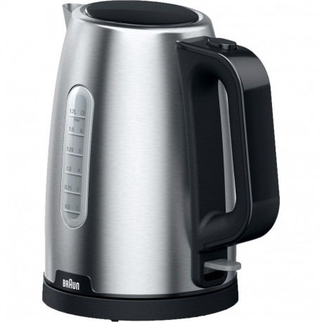 PurShine veekeetja WK 1500 BK 1,7L 2200W, roostevaba teras/must