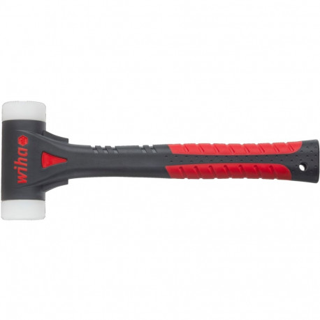 Schonhammer FibreBuzz rückschlagfrei, sehr hart (schwarz/rot, Ø 40mm)