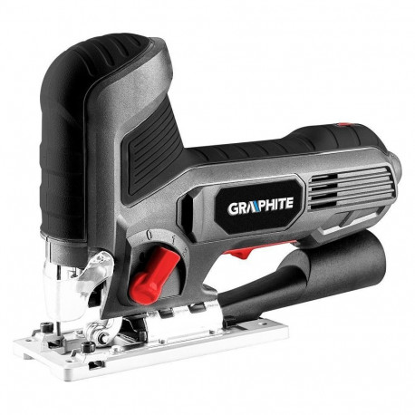 Graphite 600W jigsaw, strokes 800-3000 min-1, with body handle 58G078