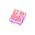 Mechanical keyboard Epomaker Shadow-X Flamingo Switch must-hõbedane