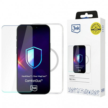 3MK ComfortDuo Clear MagCase kit for Apple iPhone 17 Pro