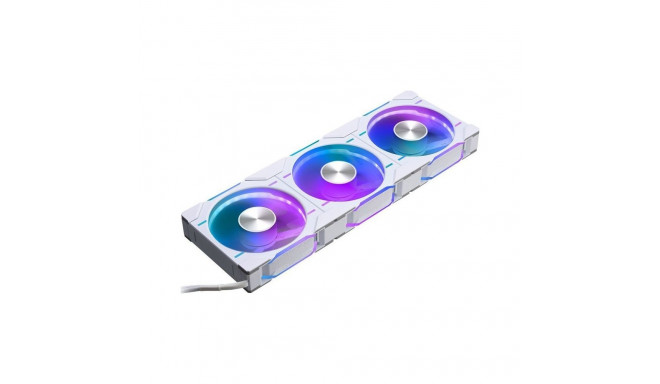 Phanteks D30-120 pööratud õhuvoolu D-RGB PWM ventilaator, valge, 120 mm, 3 tk