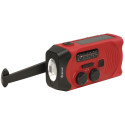 Denver SCR-2010 solar crank radio red