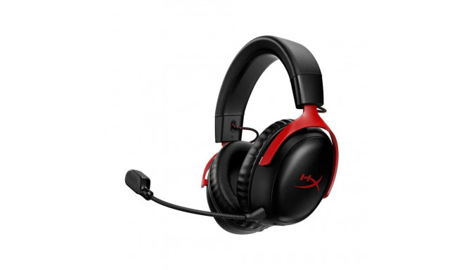 HyperXCloud III juhtmevaba must/punane peakomplekt