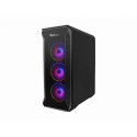 GENESIS IRID 505 ARGB Pc case, Midi tower, 2xUSB 3.0, 2xUSB 2.0, 2x Jack, Black | Genesis