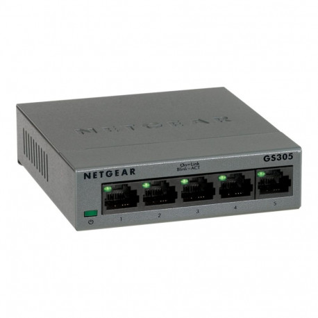 NETGEAR 5-port gigabit Ethernet haldamata lüliti GS305