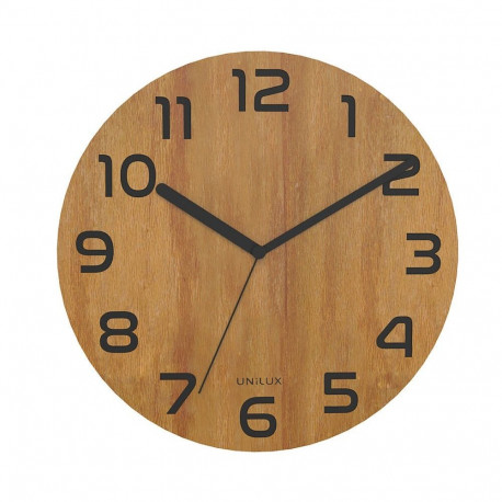 Wall clock Unilux Palma Bamboo 30,5cm