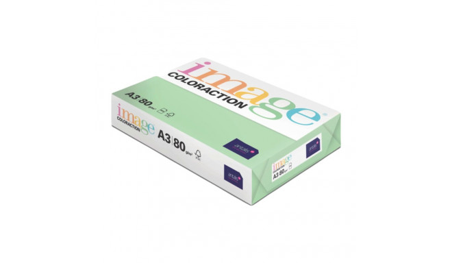 Colored paper A3 80g IMAGE Coloraction nr.65 pastel green (Forest) 500 sheets