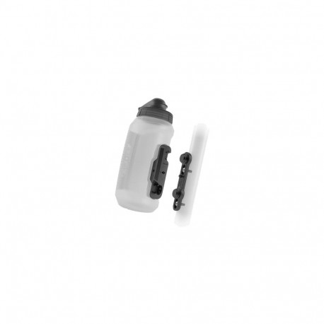 Fidlock Twist Bottle 750 Compact + Bike Base clear black