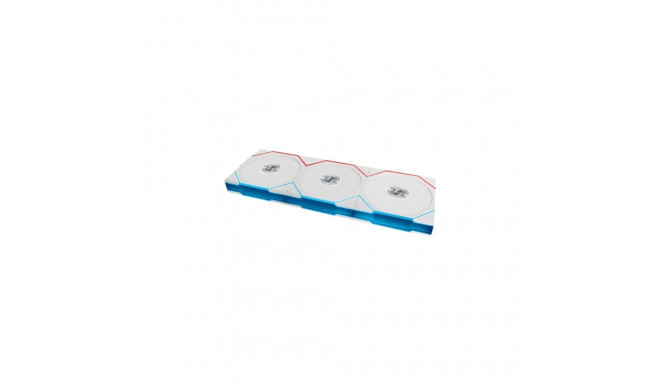 Lian Li UNI FAN TL juhtmevaba ventilaator, ARGB, PWM, 3-pack - vastupidine laba, 120mm, valge