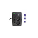 Qoltec Monolith topseade (UPS) topeltmuundusega (online) 0.45 kVA 240 W 2 AC pistikupesa