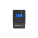 Qoltec Monolith topseade (UPS) topeltmuundusega (online) 0.45 kVA 240 W 2 AC pistikupesa