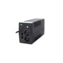 Qoltec Monolith topseade (UPS) topeltmuundusega (online) 0.45 kVA 240 W 2 AC pistikupesa