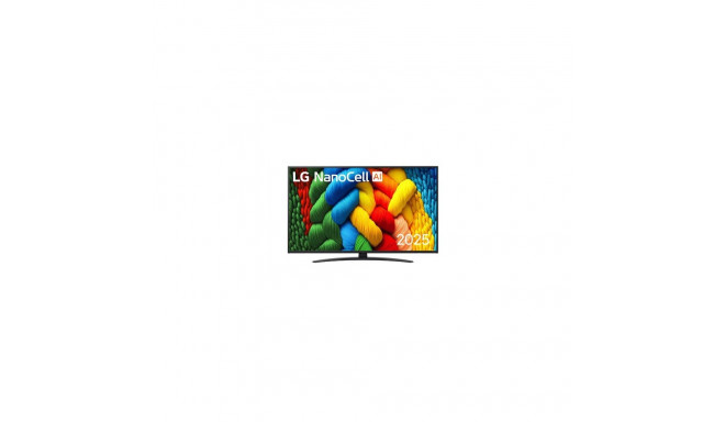 LG NanoCell AI 50NANO81A3A teler 127 cm (50") 4K Ultra HD nutiteler Wi-Fi must