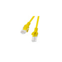 PATCHCORD KAT.6 UTP 0.5M kollane FLUKE PASSED LANBERG 10-pack