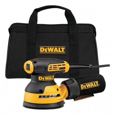 DeWALT DWE6423-QS kaasaskantav ekstsentriklihvija 12000 OPM must, kollane 280 W