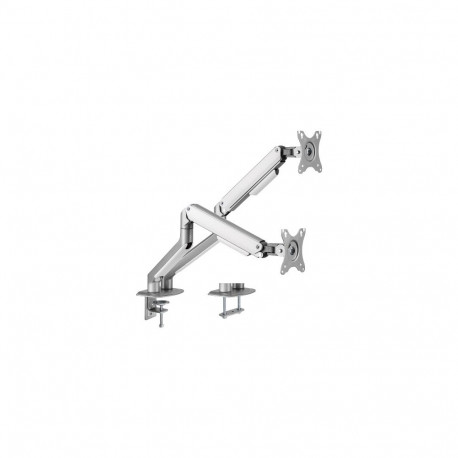 Spring mount for two 17"-32" monitors