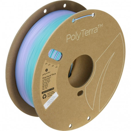 PLA filament 3D-printerile Polymaker PolyTerra Gradient Winter, Talvine, 1,75mm, 1kg